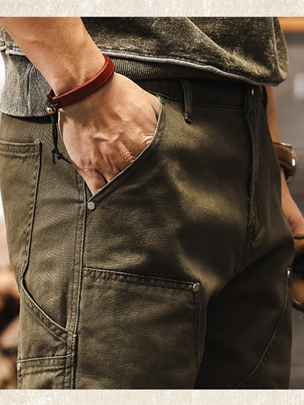 DANIEL PORTLAND I Men's Rugged Workwear Straight-Leg Utility Pants