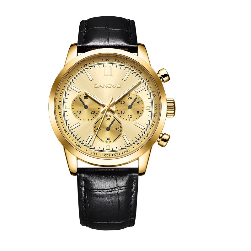 Daniel Portland™ Military Sport Casual Leather Quartz Watch