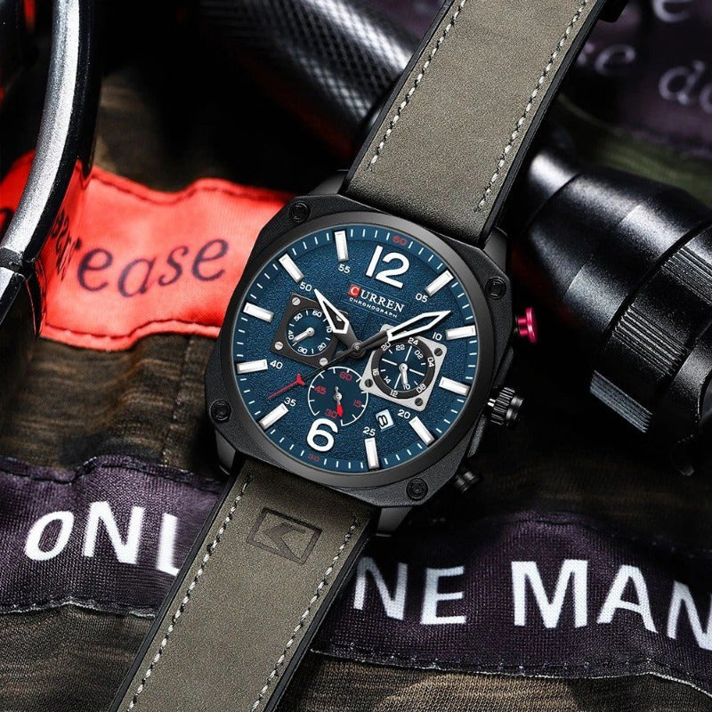 Daniel Portland™ Business Leather Quartz Watch