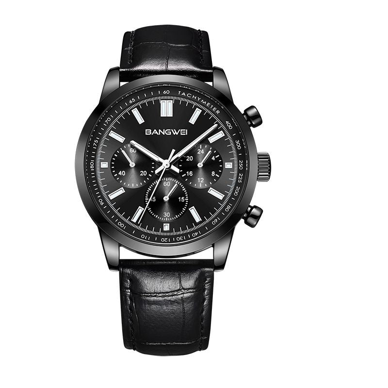 Daniel Portland™ Military Sport Casual Leather Quartz Watch