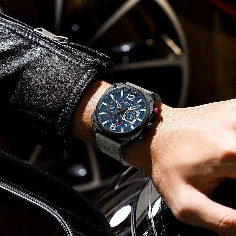 Daniel Portland™ Business Leather Quartz Watch