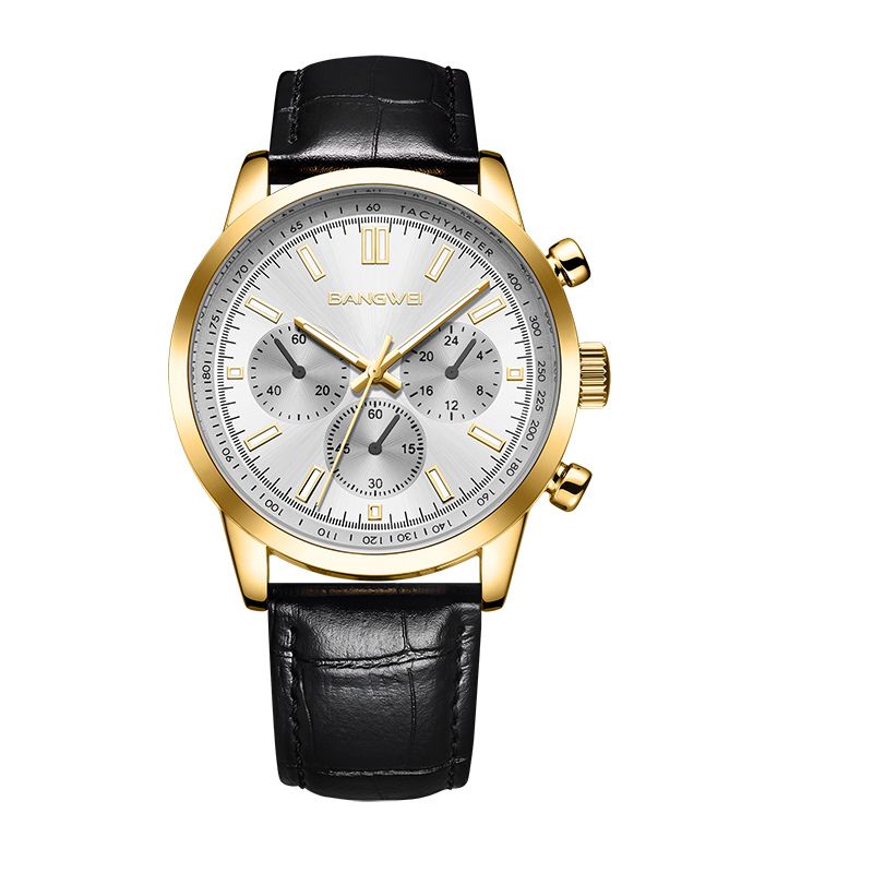 Daniel Portland™ Military Sport Casual Leather Quartz Watch