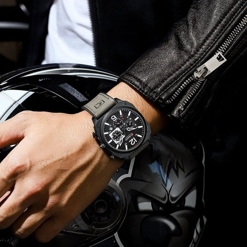 Daniel Portland™ Business Leather Quartz Watch