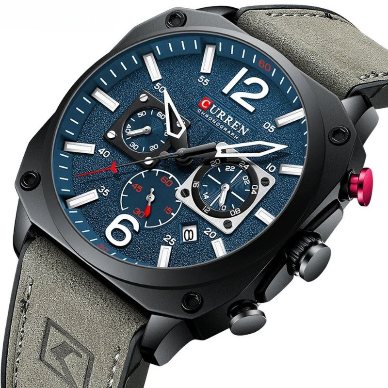 Daniel Portland™ Business Leather Quartz Watch