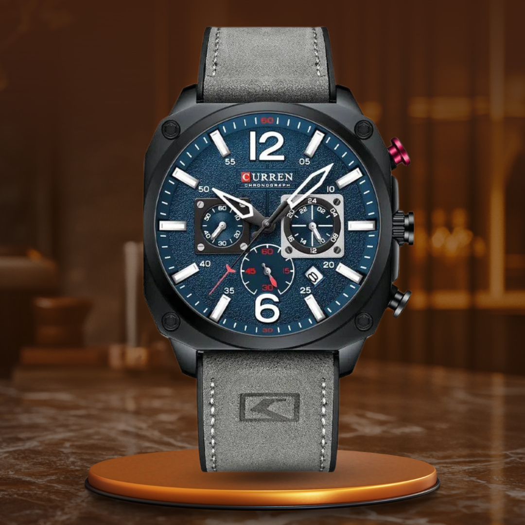 Daniel Portland™ Business Leather Quartz Watch