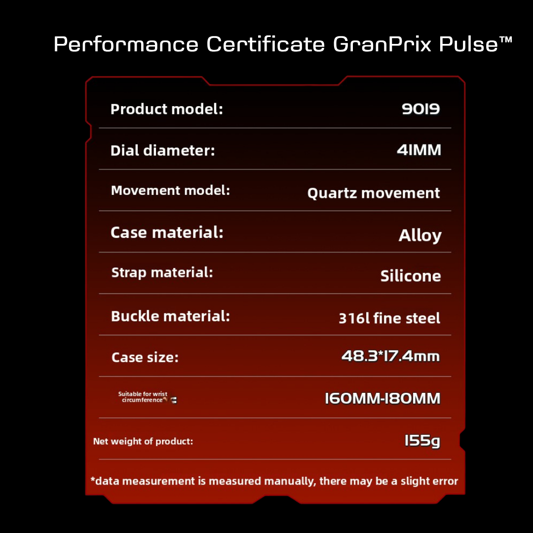 GrandPrix™ Pulse Timepiece I Limited Edition