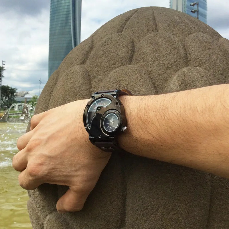 Daniel Portland™ Luxury Dual-Time Quartz Watch