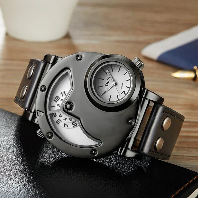 Daniel Portland™ Luxury Dual-Time Quartz Watch