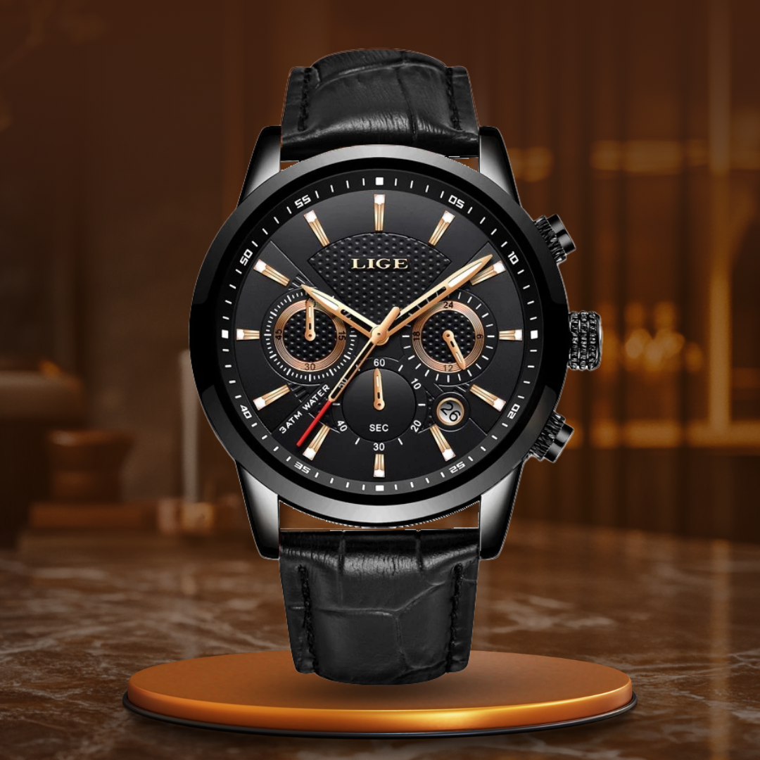Daniel Portland™ Modern Military Leather Watch