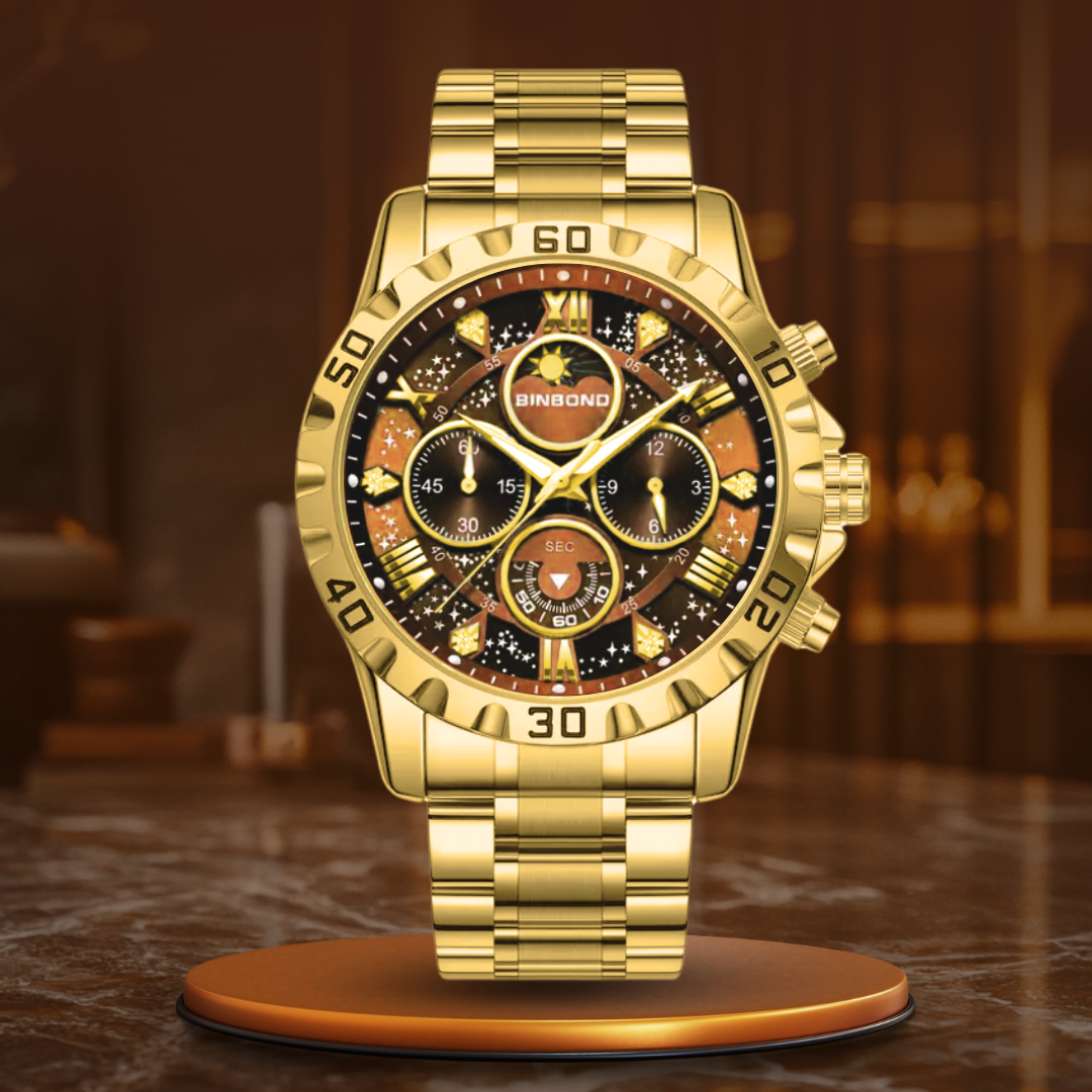 Daniel Portland™ Luxury Chronograph Watch with Metal Strap