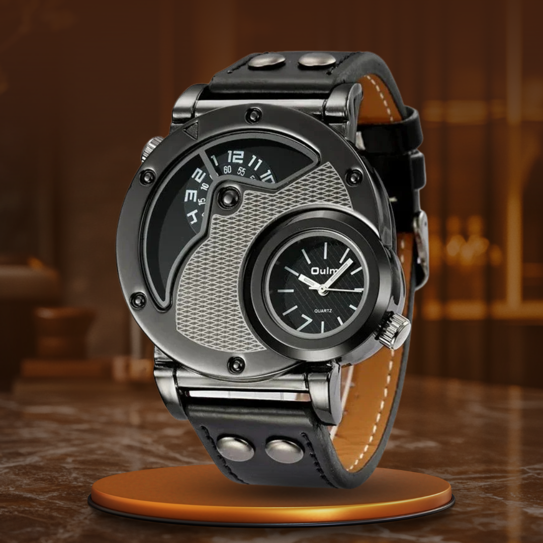 Daniel Portland™ Luxury Dual-Time Quartz Watch