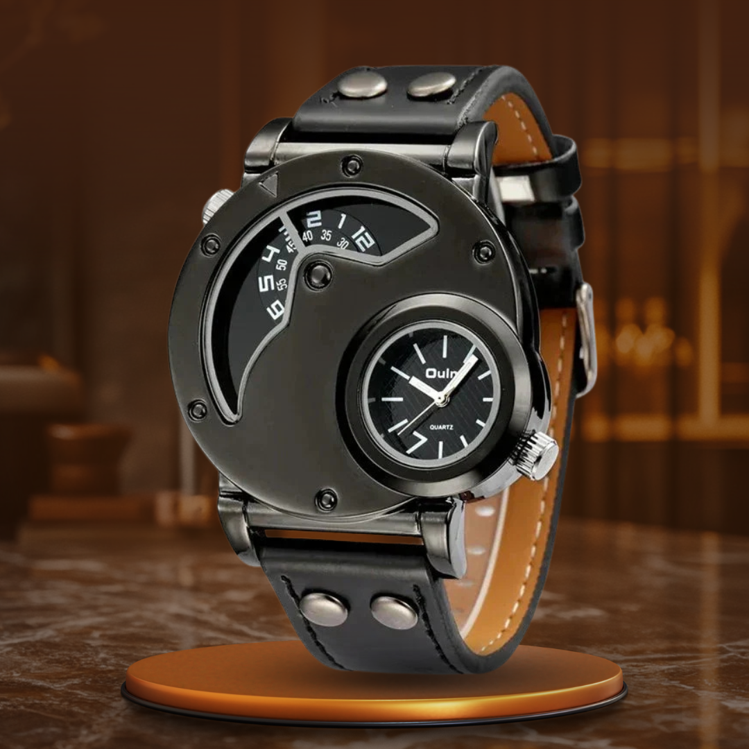 Daniel Portland™ Luxury Dual-Time Quartz Watch