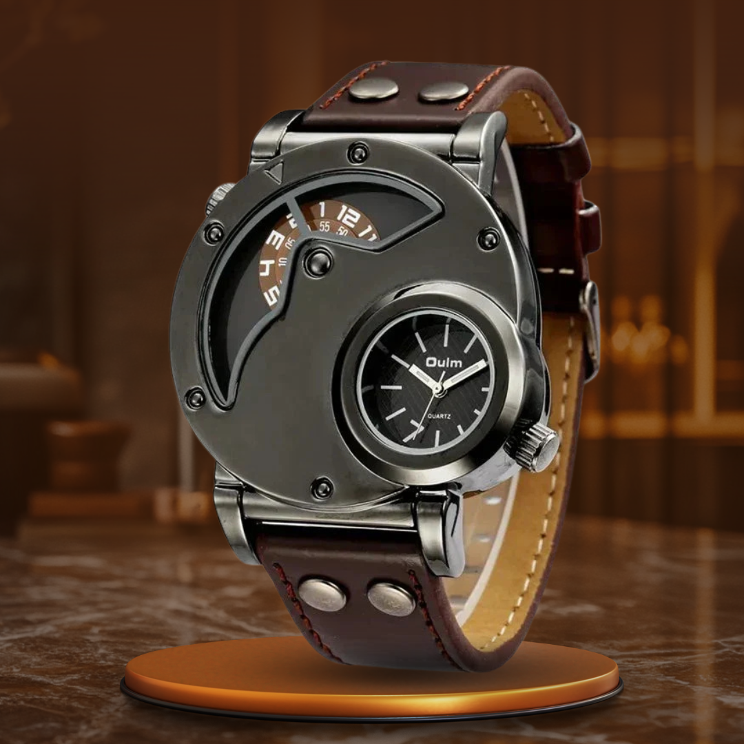 Daniel Portland™ Luxury Dual-Time Quartz Watch