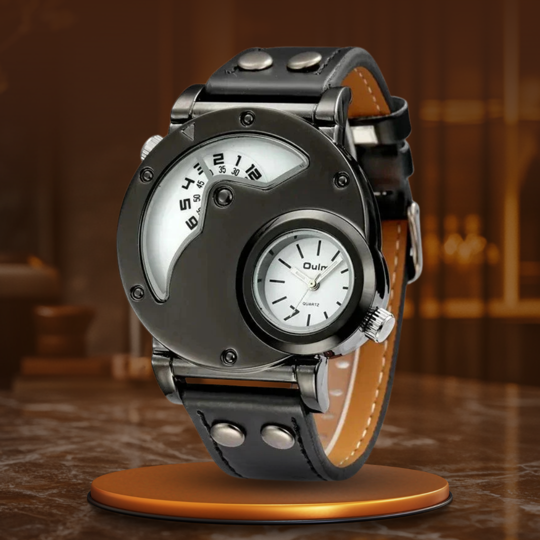 Daniel Portland™ Luxury Dual-Time Quartz Watch