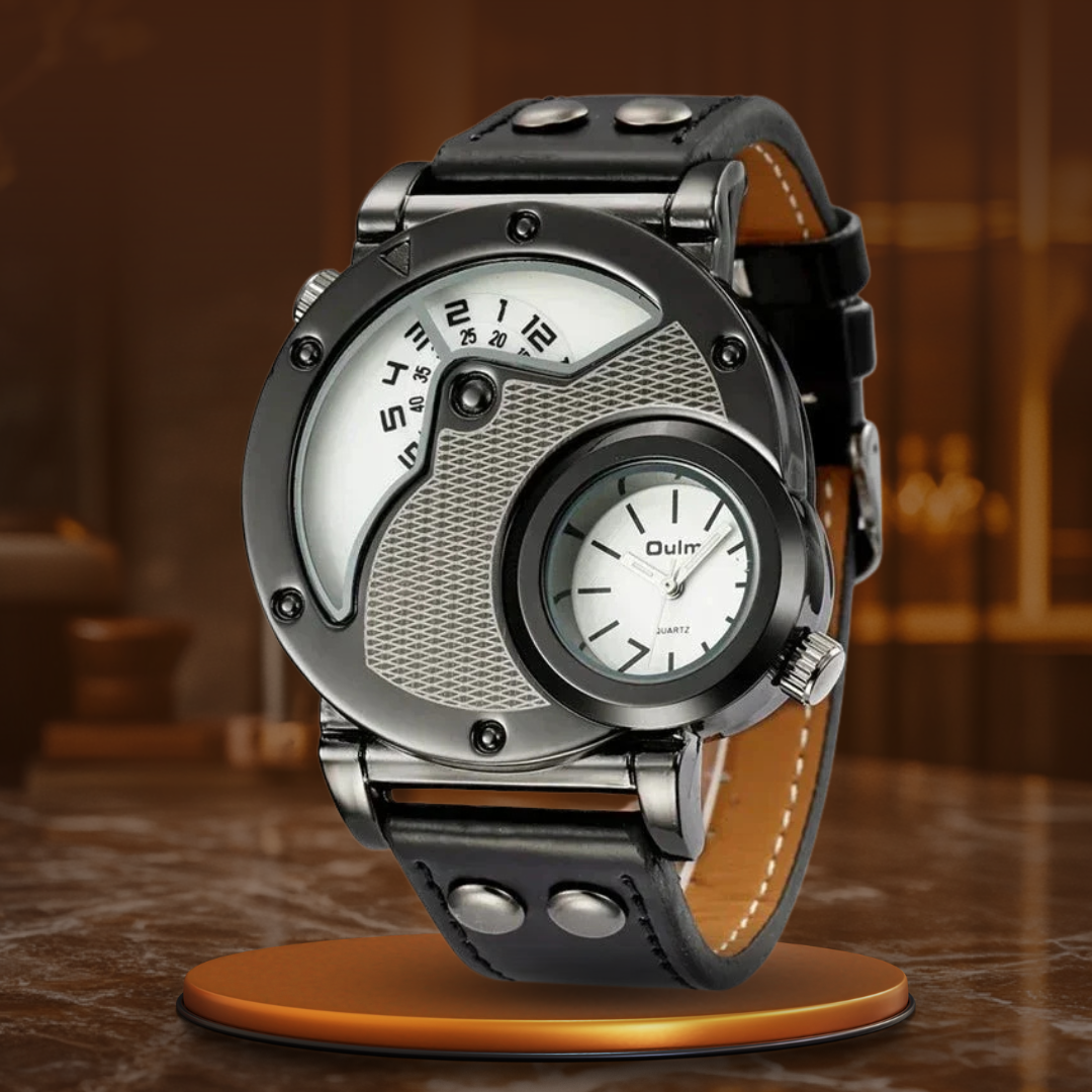 Daniel Portland™ Luxury Dual-Time Quartz Watch