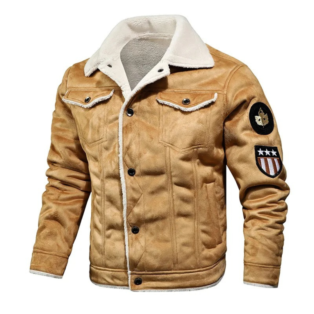 DANIEL PORTLAND™ | Noxar Warm & Versatile Leather Jacket