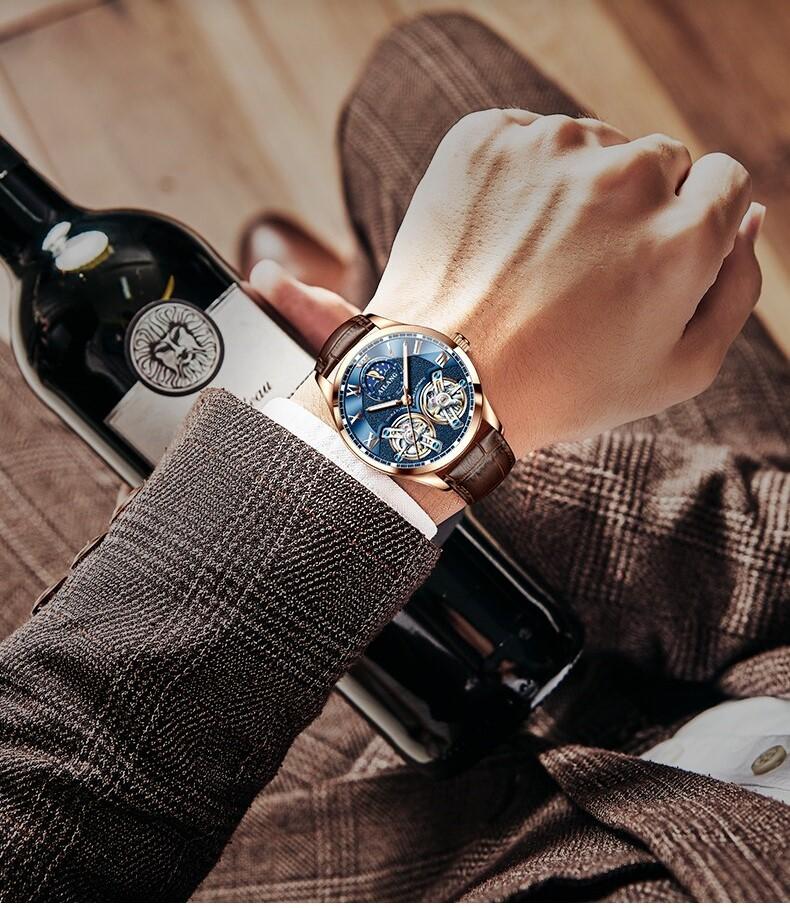 Daniel Portland™ Tourbillon Design™ Mechanical Business Watch
