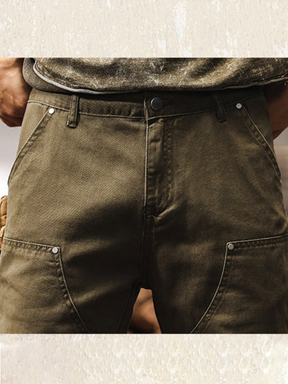 DANIEL PORTLAND I Men's Rugged Workwear Straight-Leg Utility Pants