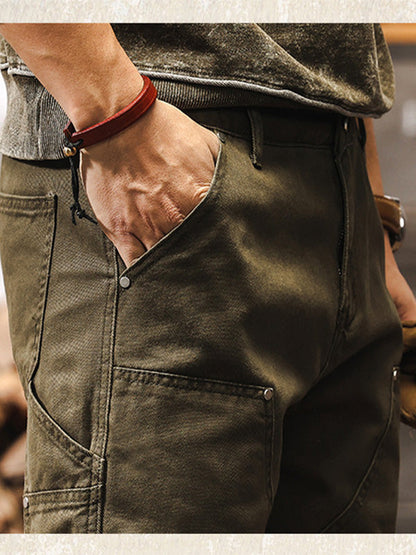 DANIEL PORTLAND I Men's Rugged Workwear Straight-Leg Utility Pants