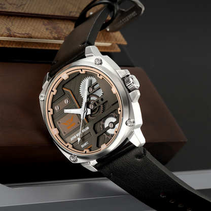 Daniel Portland™ Men’s Leather Quartz Watch