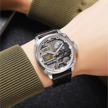 Daniel Portland™ Men’s Leather Quartz Watch