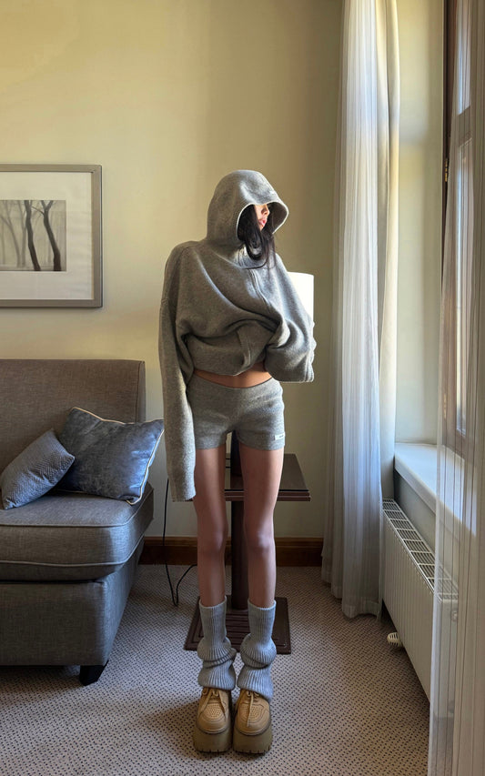 DANIEL PORTLAND™ I  Oversized Hoodie & Shorts Set - Streetwear-Inspired Design