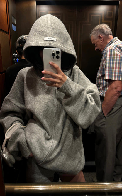 DANIEL PORTLAND™ I  Oversized Hoodie & Shorts Set - Streetwear-Inspired Design