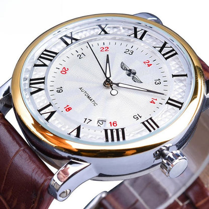Daniel Portland™ Full Automatic Luxury Leather Watch