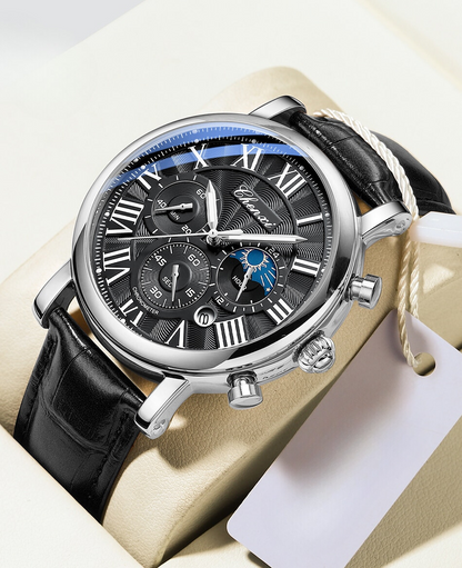 Daniel Portland™ Luxury Leather Strap Quartz Watch