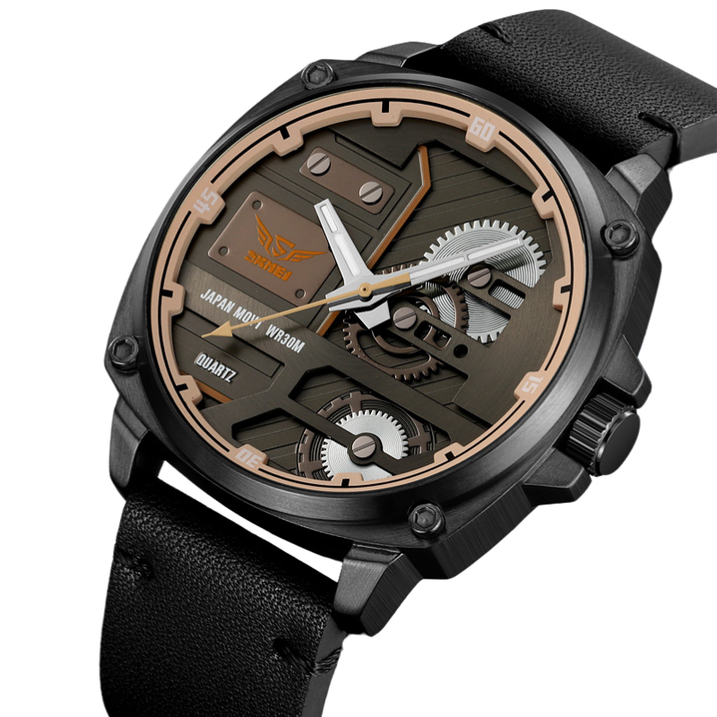 Daniel Portland™ Men’s Leather Quartz Watch