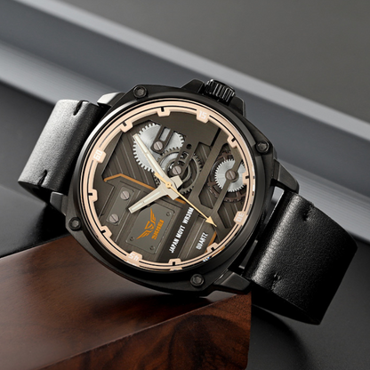 Daniel Portland™ Men’s Leather Quartz Watch