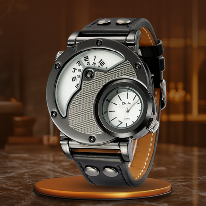 Daniel Portland™ Luxury Dual-Time Quartz Watch