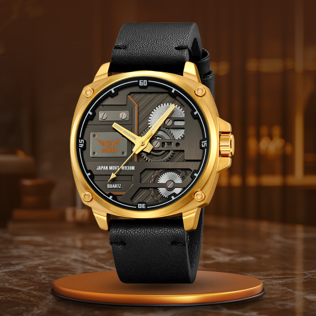Daniel Portland™ Men’s Leather Quartz Watch