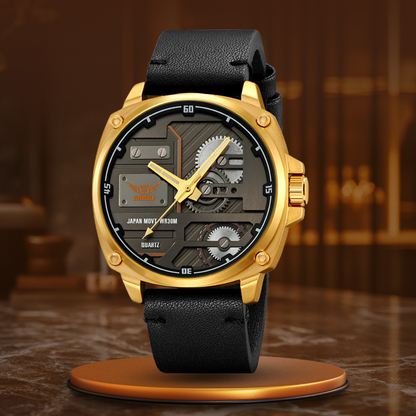 Daniel Portland™ Men’s Leather Quartz Watch