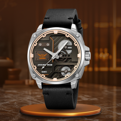 Daniel Portland™ Men’s Leather Quartz Watch
